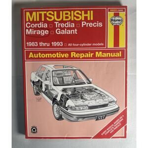 Haynes Mitsubishi 1983 Through 1993 Automotive Repair Manual